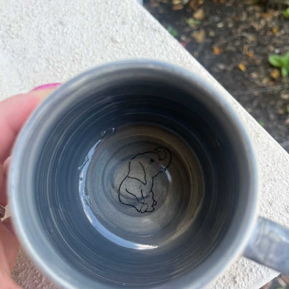 Meritage Elephant Patterned Ceramic Mug - Picture 7 of 10